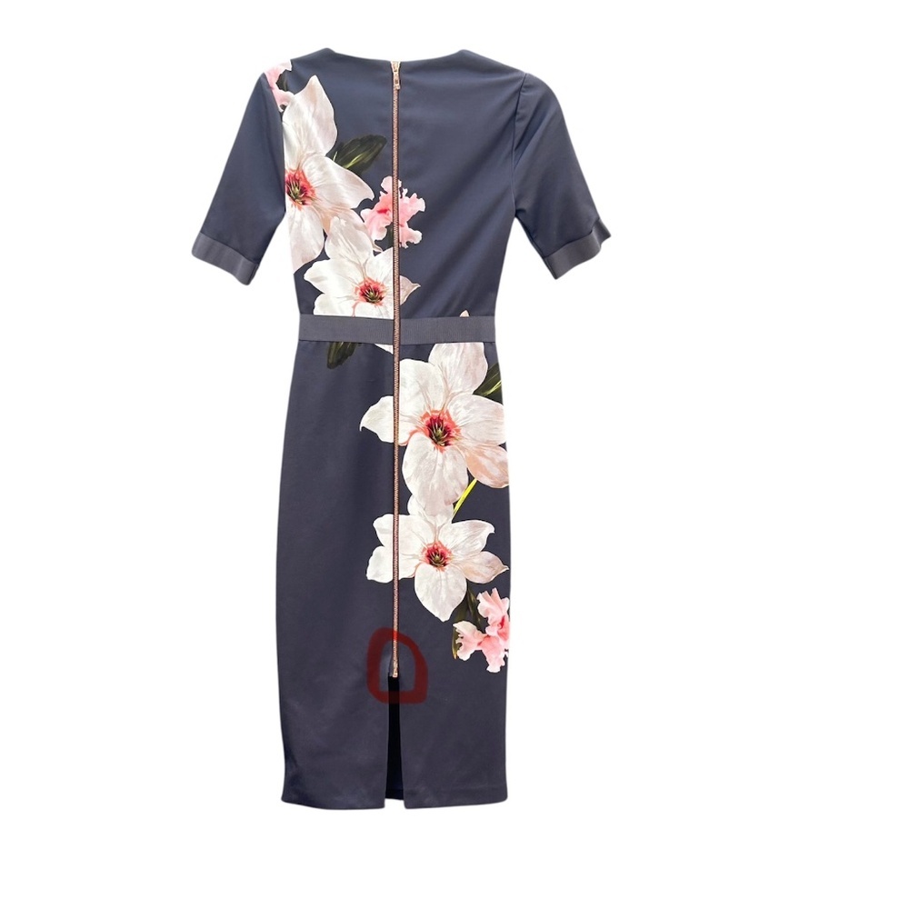 Ted Baker Bisslee Chatsworth Floral Bloom Bodycon Dress Size 1 - Picture 5 of 12